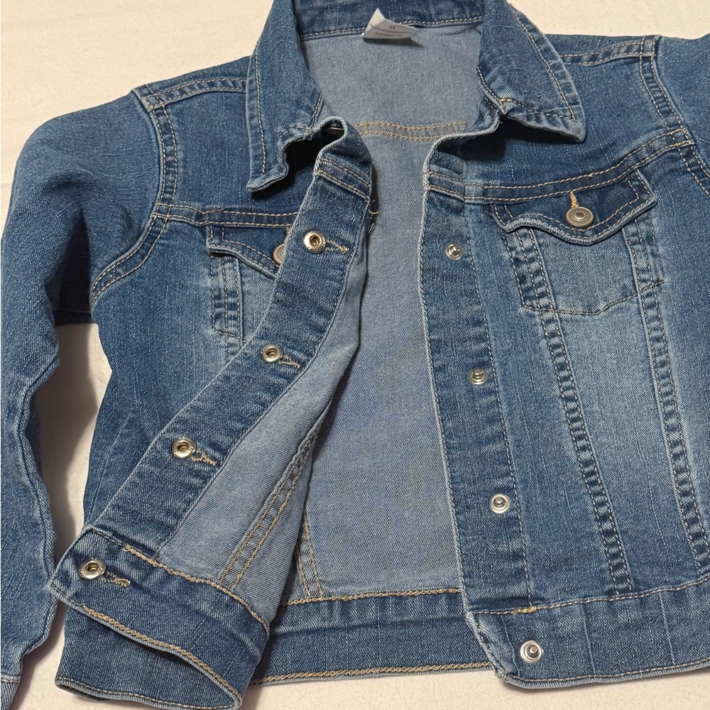 Wonder Nation Toddler‎ Blue Denim Jacket - Picture 3 of 4